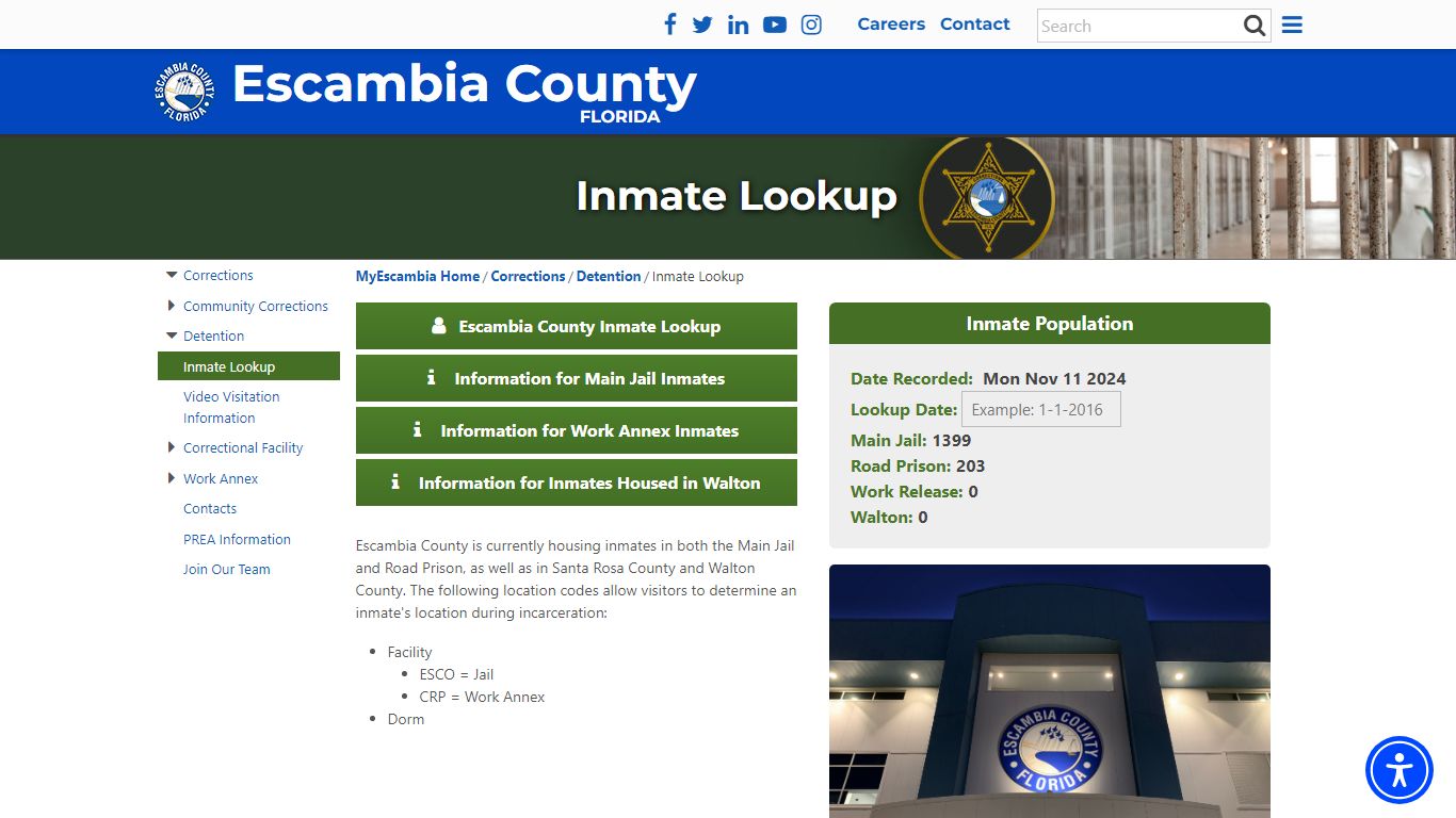 Inmate Lookup - MyEscambia.com